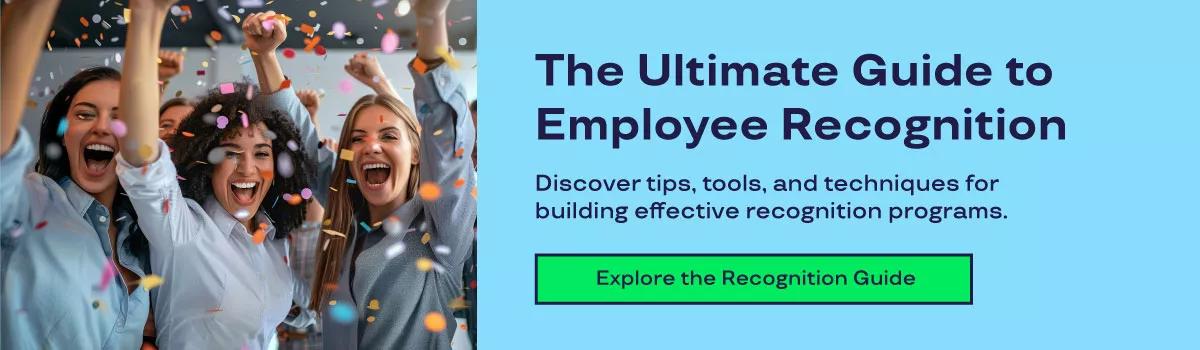 The Ultimate Guide to Employee Recognition. Discover tips, tools, and techniques for building effective recognition programs. Explore the recognition guide.