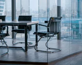 An empty office with no employees