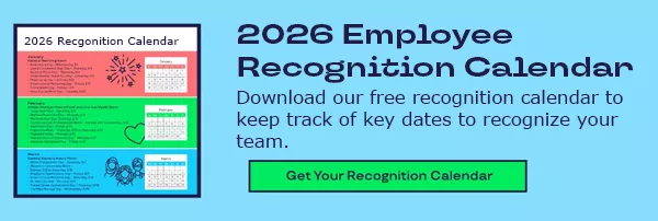 2026 Recognition Calendar 